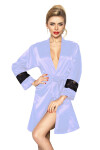 DKaren Housecoat Betty Light Blue Light Blue