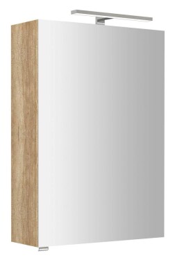SAPHO - RIWA galerka s LED osvětlením, 50x70x17cm, dub alabama RIW050-0022