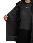 Dámská merino mikina ICEBREAKER Wmns 300 RealFleece Descender LS Zip Hood, Black velikost: XS
