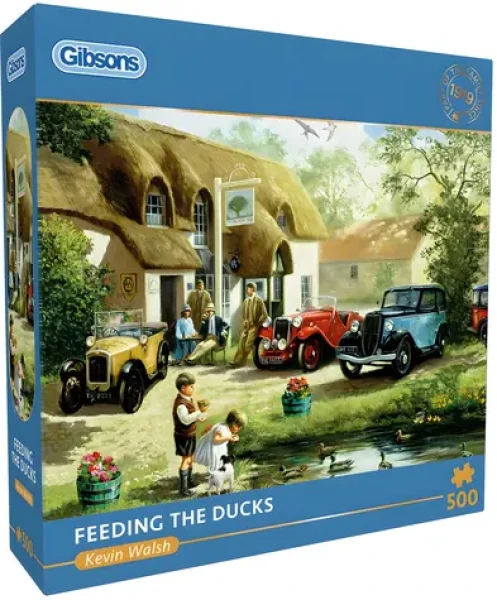 GIBSONS Puzzle Krmení kachen