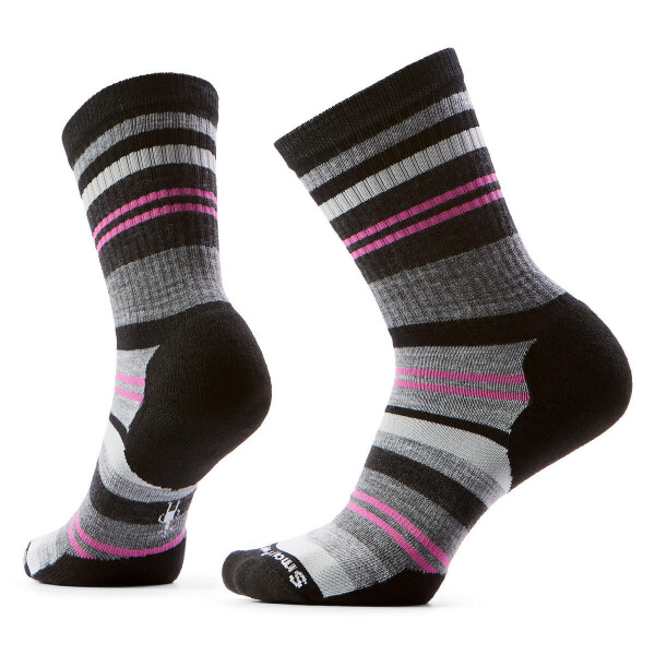 Dámské merino městské ponožky SMARTWOOL Women's Everyday Saturnsphere Crew Socks, Black velikost: 34-37 (S)