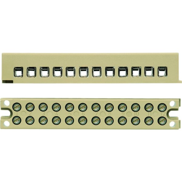 Weidmüller 7906110000 svorková lišta šroubovací středně žlutá 100 ks