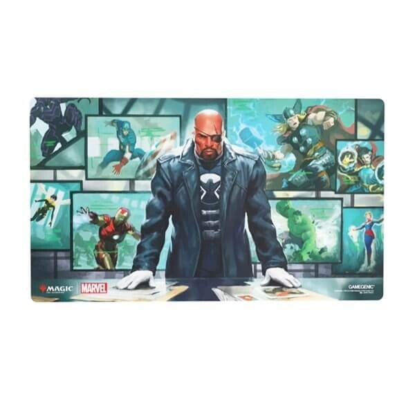 Hrací podložka Prime Playmat Magic: The Gathering Marvel Super Heroes - Director Nick Fury