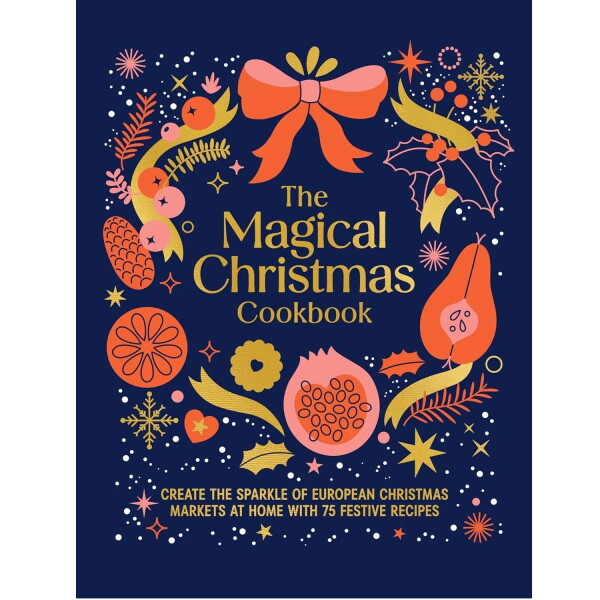 New Mags Kniha – The Magical Christmas Cookbook, modrá barva, papír