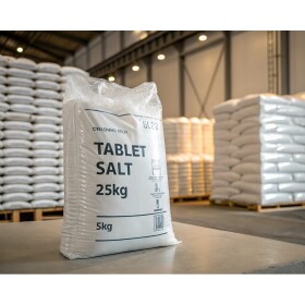 Sůl tabletovaná do myček nádobí 25 kg pytel