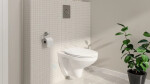 GROHE - Solido Set předstěnové instalace, klozetu Bau Ceramic a sedátka softclose, tlačítka Sail, chrom 39499000