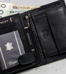 Pánské peněženky [DH] 0001 D BLACK jedna velikost