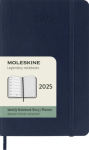 Moleskine Plánovací zápisník 2025 modrý S, měkký