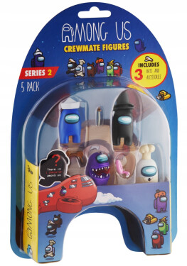 Figurka Among Us 5pack série 2 s razítkem