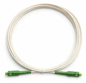 OEM Patchcord SC-SC APC / Optický patchkabel / 2 m / bílý (AKTBXKSSSSC200W)