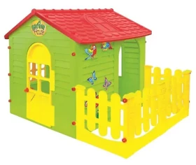 MOCHTOYS Dětský zahradní domeček zelený