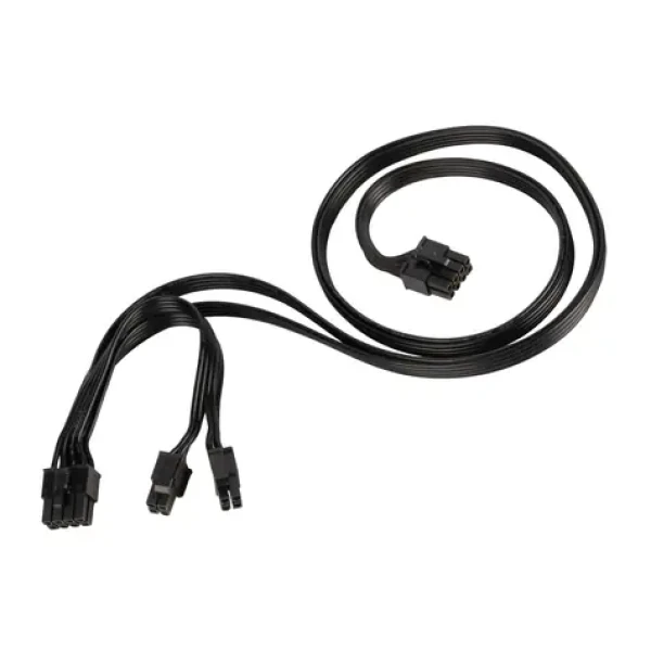 SilverStone Adaptér 8-Pin EPS na 8-Pin EPS + 4+4 Pin - 750mm + 150mm černá (SST-PP13)