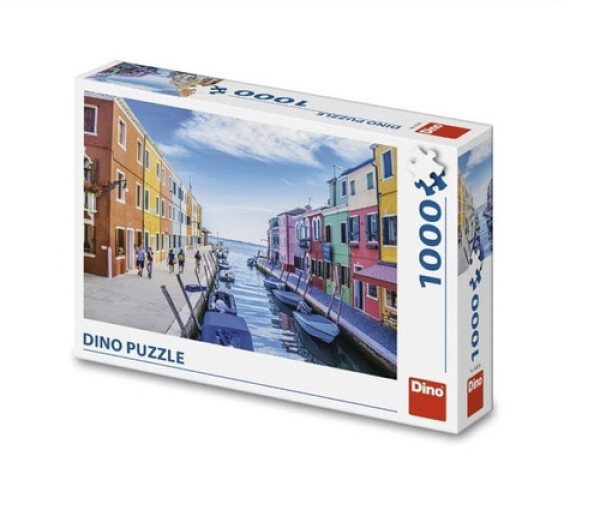 Puzzle Kanál v Benátkách 1000 dílků
