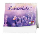 Stolní kalendář 2026 Baloušek - Levandule