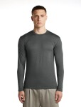 Unisex merino triko dlouhý rukáv ICEBREAKER Unisex 150 LS Tee, Obsidian velikost: XL