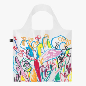 Nákupní taška LOQI AMBER VITTORIA The Beginning Of A Fairy Ring Milky Transparent