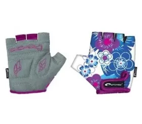 Spokey BLUE GLOVE XS (16 cm) / Dětská cyklistická rukavice (5901180313674)