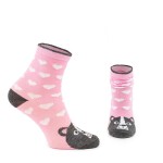 Veselé ponožky FUNNY dívčí - 3pack, Pidilidi, PD0136-01, holka - 23-26