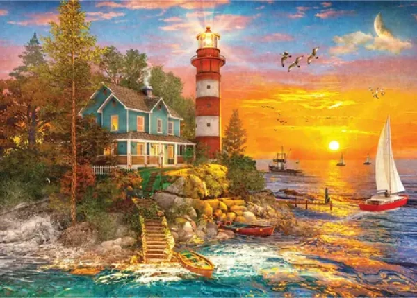 GIBSONS Puzzle Maják na ostrově