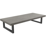 CERANO - Deska pod umyvadlo Navira Pro + 2 konzole pod desku - betonově šedá - 60x46x3,6 CER-606006
