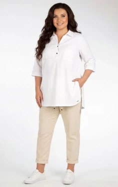 Dámské kalhoty Litex 5G140 7/8 pro plnoštíhlé PLUS SIZE