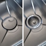 REA - Multifunkční ocelový dřez 10 v 1 Alonzo Brush Nickel ZLE-06420