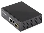StarTech Fiber-Ethernet Mediakonvertor PoE+ 60W černá / Mediakonvertor / Gigabit / RJ-45 (IMC1GSFP60W)