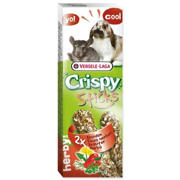 Versele-Laga Crispy králík a činčila / Tyčinka s bylinkami / 110 g / 2 ks (7205-462063)