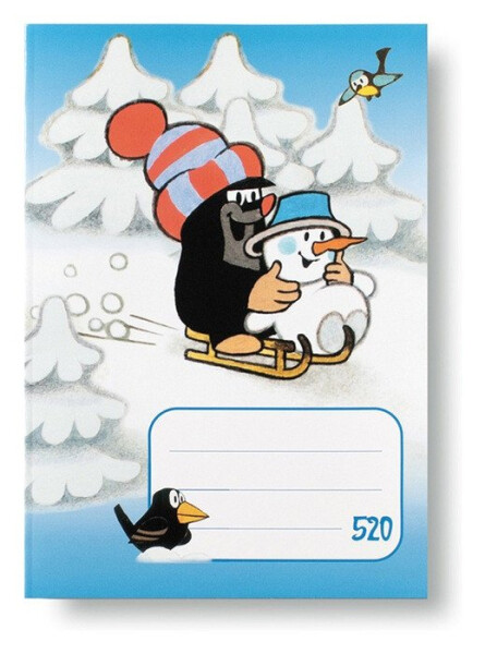 Školní sešit 520,