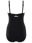 Jednodílné plavky Swimwear Anya Riva Balconnet Swimsuit black SW1300 70DD