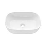 INVENA - Umyvadlo na desku WESTA 45 cm CE-24-001-W