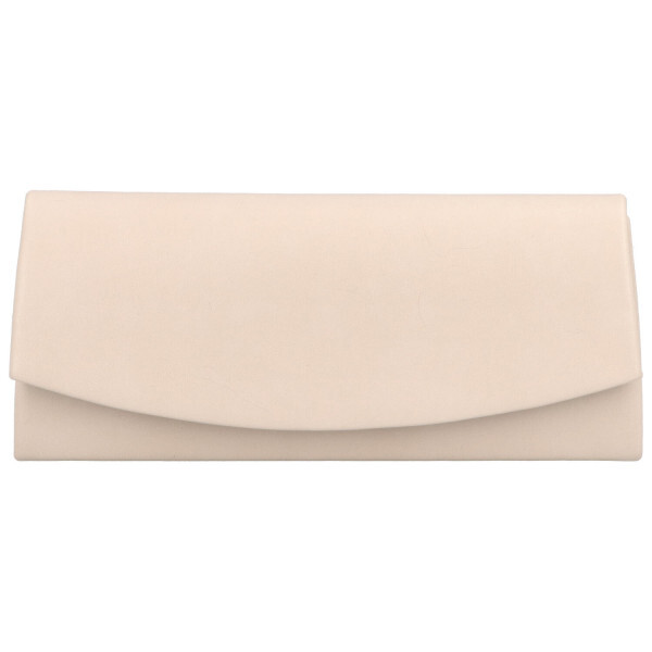 Minimalistické koženkové psaníčko do ruky Tulipan, béžová