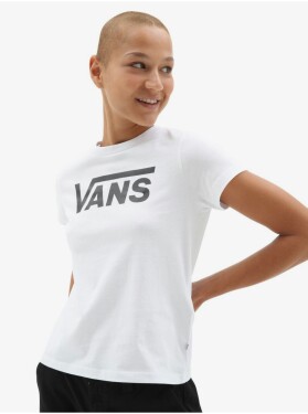 Bílé dámské tričko potiskem Vans Flying Crew dámské