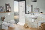 VILLEROY & BOCH - O.novo Stojící bidet 360x560x400 mm, 1 otvor pro baterii, alpská bílá 54610001