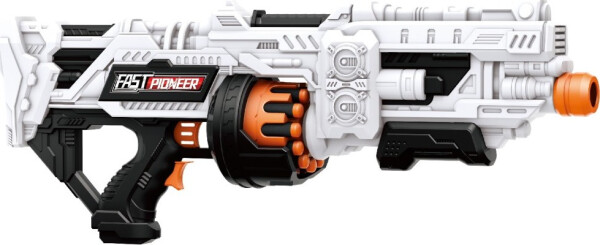 Blaster Fast bateriový s rotačním zásobníkem + 36 ks nábojů