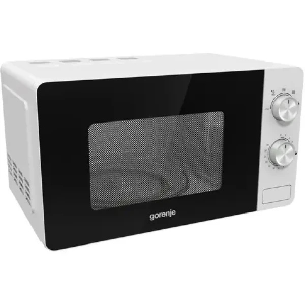 Gorenje MO20E1W bílá / Mikrovlnná trouba / 800W / 20L / 5 stupňů výkonu (3838782175374)