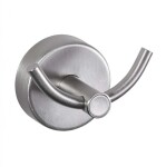 SANELA - Nerezové doplňky Dvojitý háček, matný nerez SLZN 57X