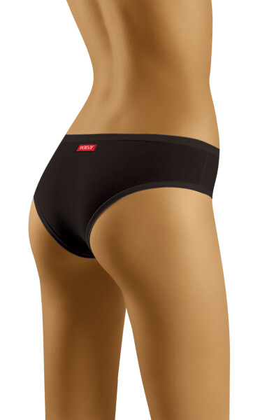 Dámské kalhotky Sleek Soft Black - Wol-Bar L