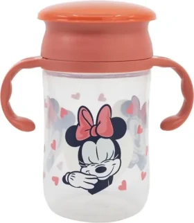 STOR Dětský trénovací hrneček 395 ml Minnie (8412497133147)