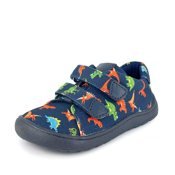 Chlapecké barefoot tenisky KORO DINO Protetika modré - 30