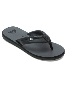 Quiksilver CARVER SQUISH BLACK pánské žabky