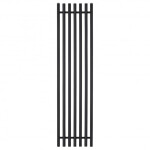 CERANO - Koupelnový elektrický radiátorový set Valerio - 900W - černá matná - 1560x390 mm CER-978861