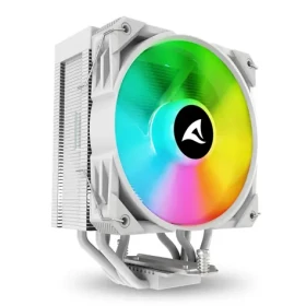 Sharkoon A40 RGB bílá / 1x 120mm / 220W TDP / 1800 RPM @ 30 dB / RGB / AMD + Intel (4044951042005)