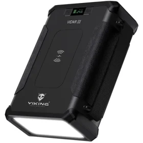 Viking VIDAR III outdoorová powerbanka černá / 96000 mAh / 2x DC / 2x USB-A + 1x USB-C + bezdrátové nabíjení / IP65 (VIDARIII)