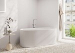 HANSGROHE - Tecturis E Vanová baterie do podlahy, chrom 73445000