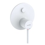 KLUDI - Bozz Baterie pod omítku pro 2 spotřebiče, matná bílá 387595376