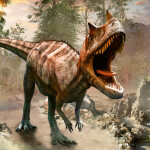 Nástěnný kalendář poznámkový 2027 Notique Dinosauři, 30 x 30 cm