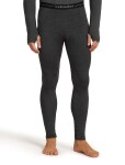 Pánské merino spodky ICEBREAKER Mens ZoneKnit 260 Leggings, Jet Heather velikost: M