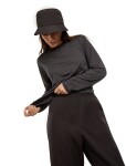 Unisex merino triko s dlouhým rukávem ICEBREAKER Unisex 150 Merino Stripe LS Tee, Before Dawn/Obsidian/S velikost: M
