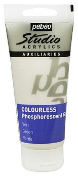 Pébéo 832117 Fosforeskující akrylová barva 100 ml
